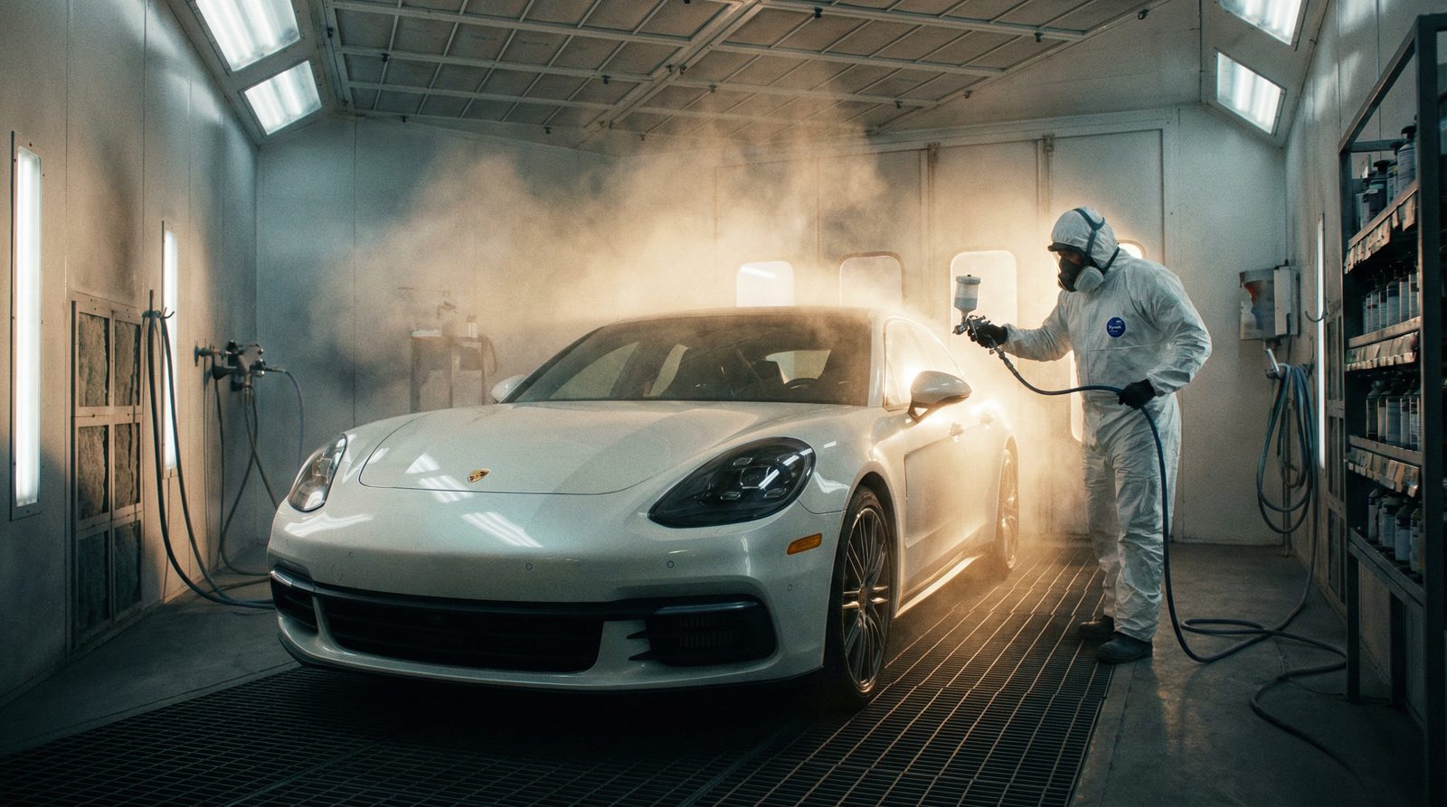 91车漆修复视频